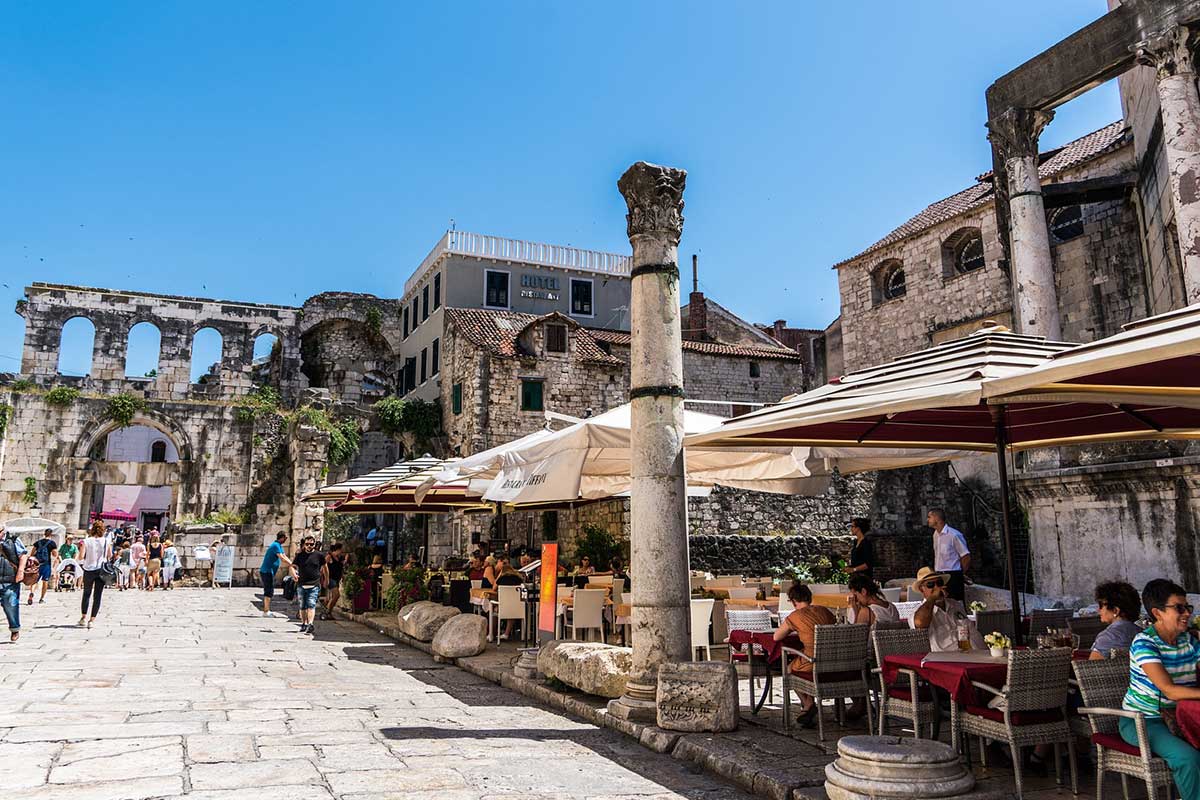 Street of Split, Croatia