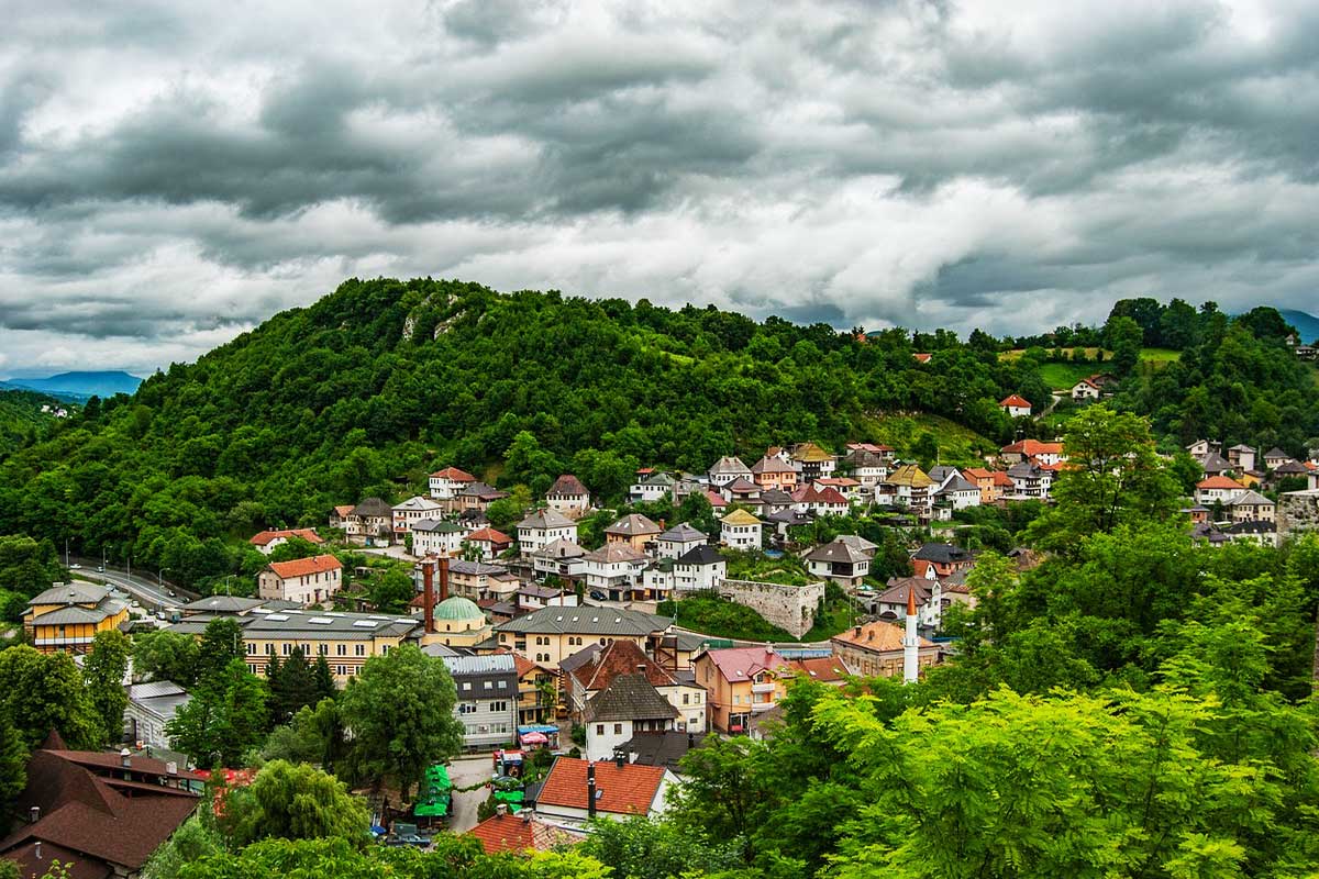 Travnik Town in Bosnia, Herzegovina